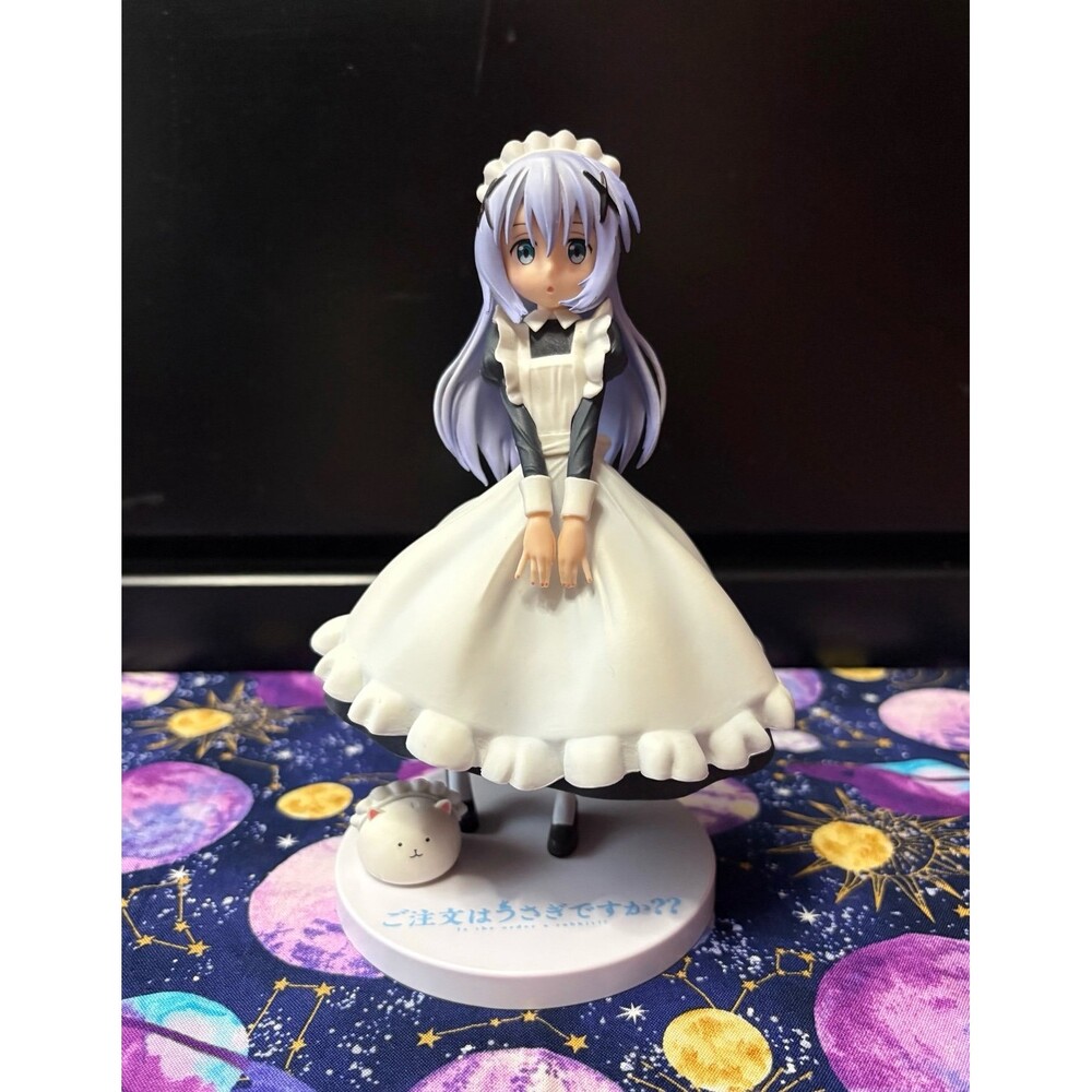 SEGA Is the Order a Rabbit? BLOOM Chino Kafuu & Tippy Maid Ver. Anime Figure